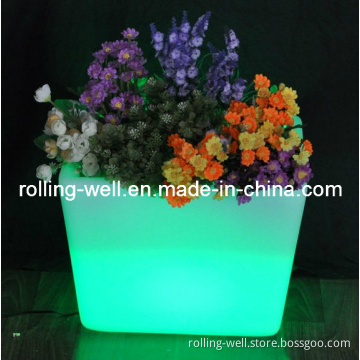 Remote Control LED Flower Pots/Illuminated Pots for Decoration
